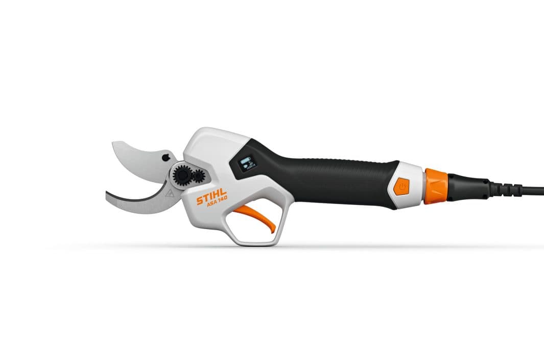 Sécateur à batterie STIHL ASA 140 – Coupe professionnelle jusqu’à 45 mm pour arboriculture et paysages