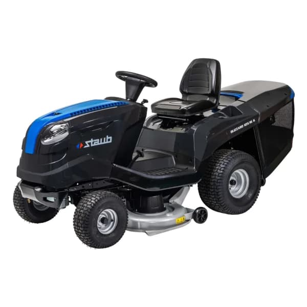 Tondeuse autoportée Staub BLIZZARD 105 / 16 K – Éjection arrière, hydrostatique, coupe 105 cm