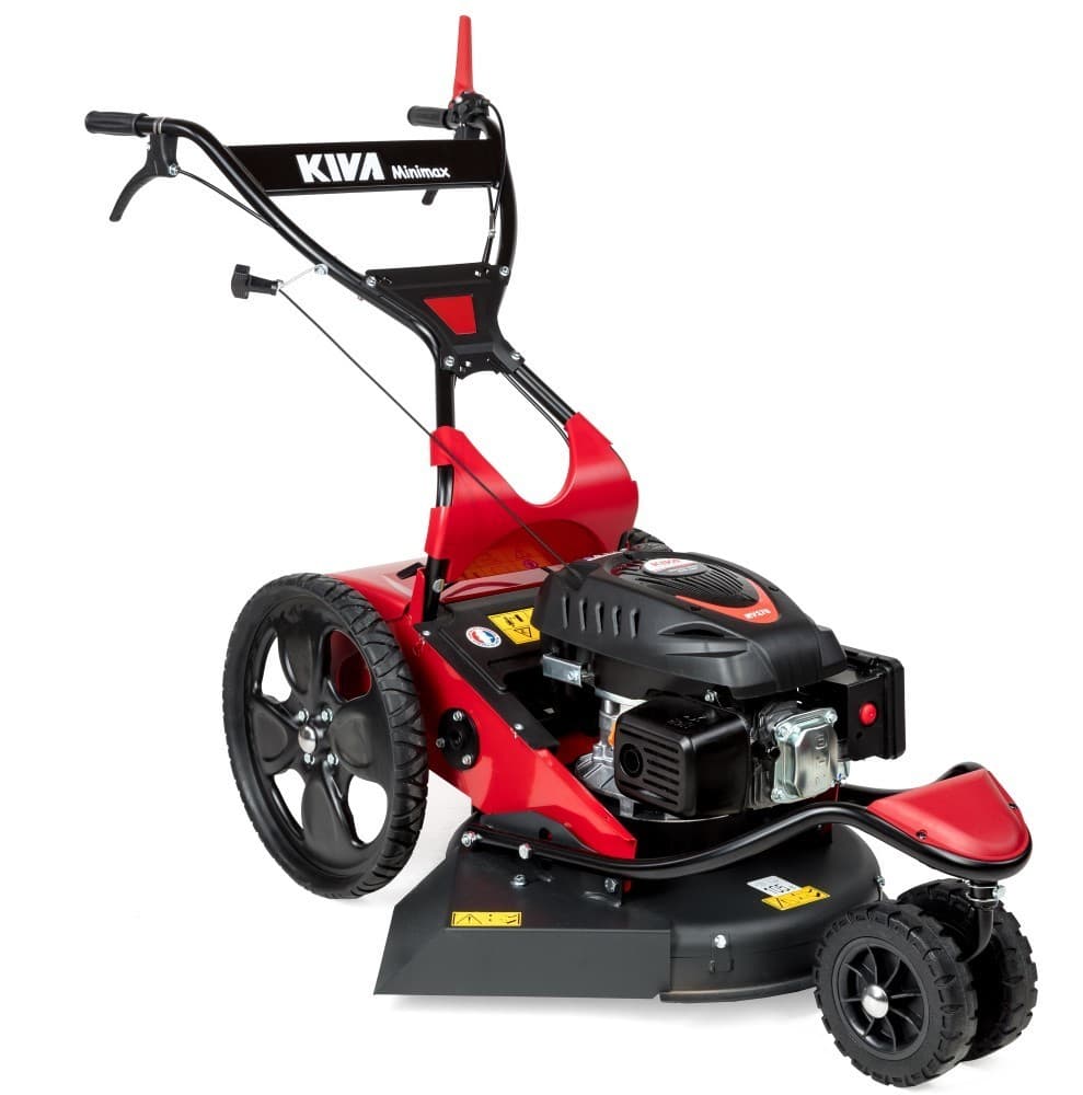 Tondeuse thermique KIVA MINIMAX – moteur Honda GCVx200, maniabilité et coupe terrain difficile