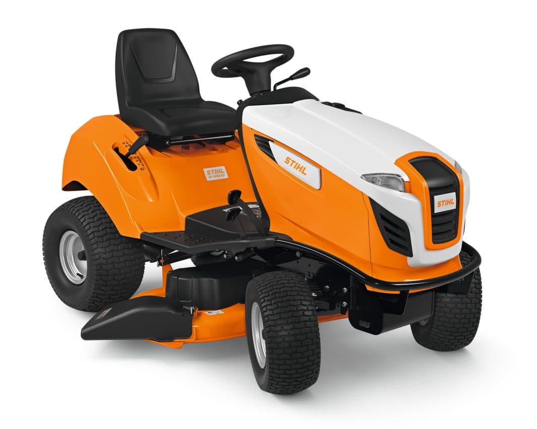 Tondeuse autoportée STIHL RT 4112 SZ – Largeur de coupe 110 cm, éjection latérale