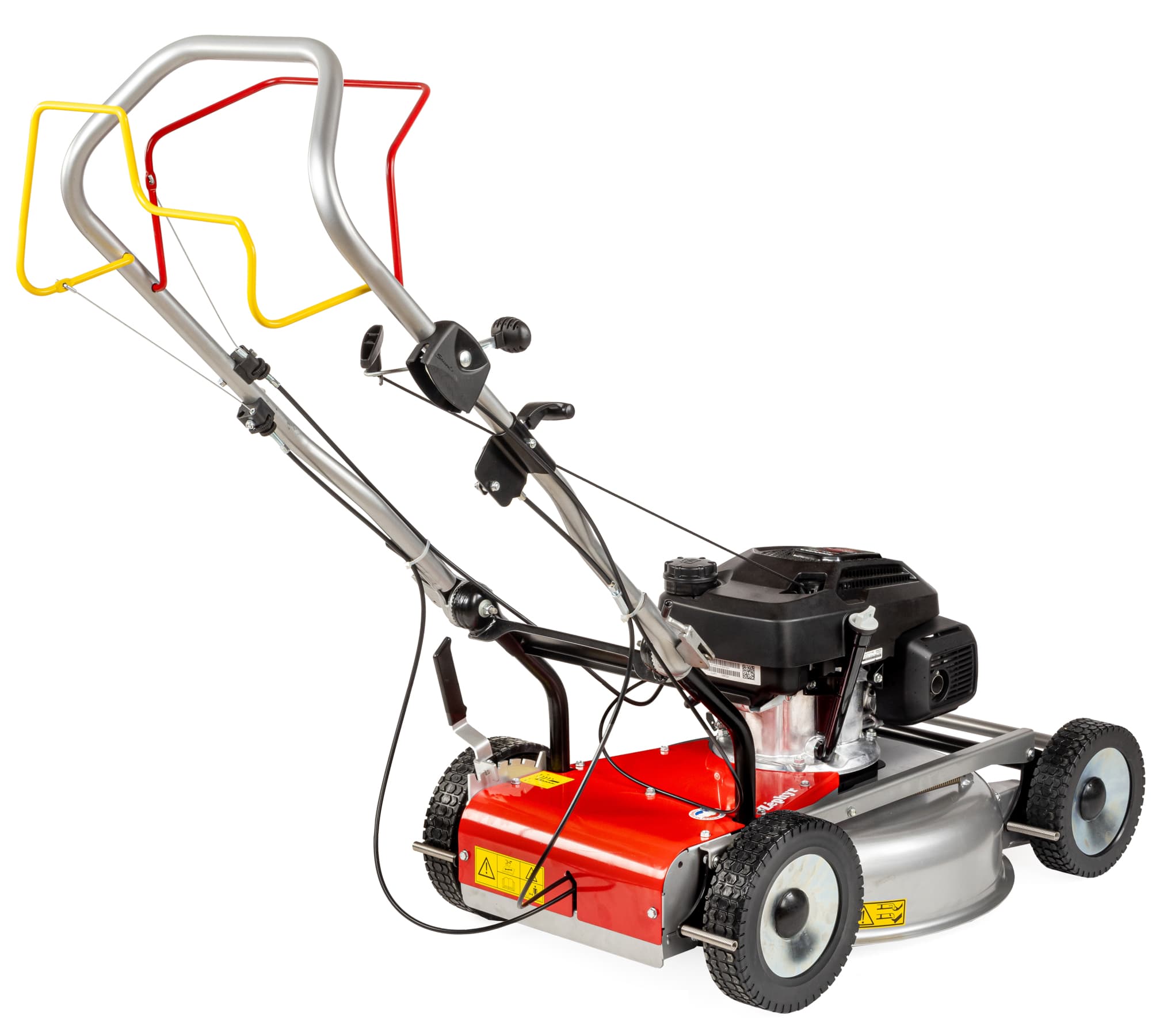 Tondeuse mulching Kiva Zephyr â 53 cm, professionnelle 3 vitesses pour entretien rapide et sans dĂ©chets