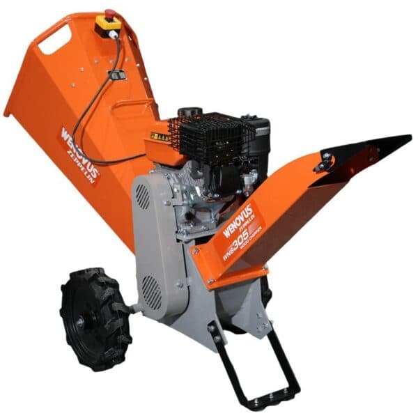 Broyeur de bois Wenovus 305 Zeppelin – moteur 212 cc, diamètre de coupe 50 mm pour branches et déchets végétaux