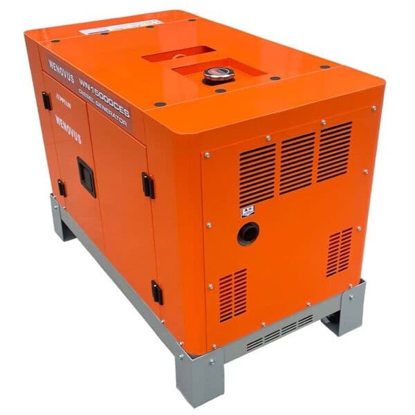 Générateur silencieux Wenovus 15000 Zeppelin – 12 000 W, moteur WEIMA 997 cc et 72 dB