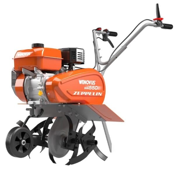 Motobineuse légère Wenovus 550 Zeppelin – moteur 212 cc, largeur 540 mm et profondeur réglable jusqu’à 260 mm