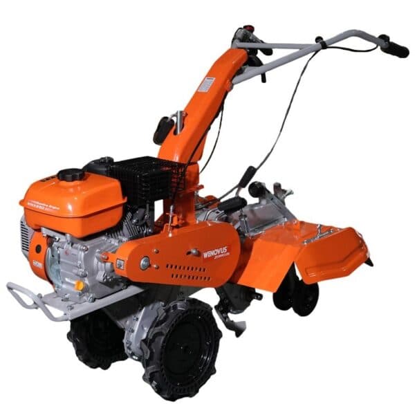 Motoculteur essence Wenovus 650 Zeppelin – moteur 212 cc / 5,3 CV, largeur 600 mm et 2 vitesses arrière pour vergers et champs