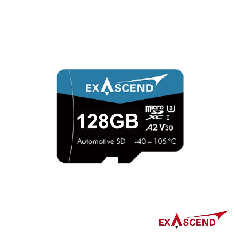 Exascend Automotive microSD500 V30 C10 SD 6.0 128GB