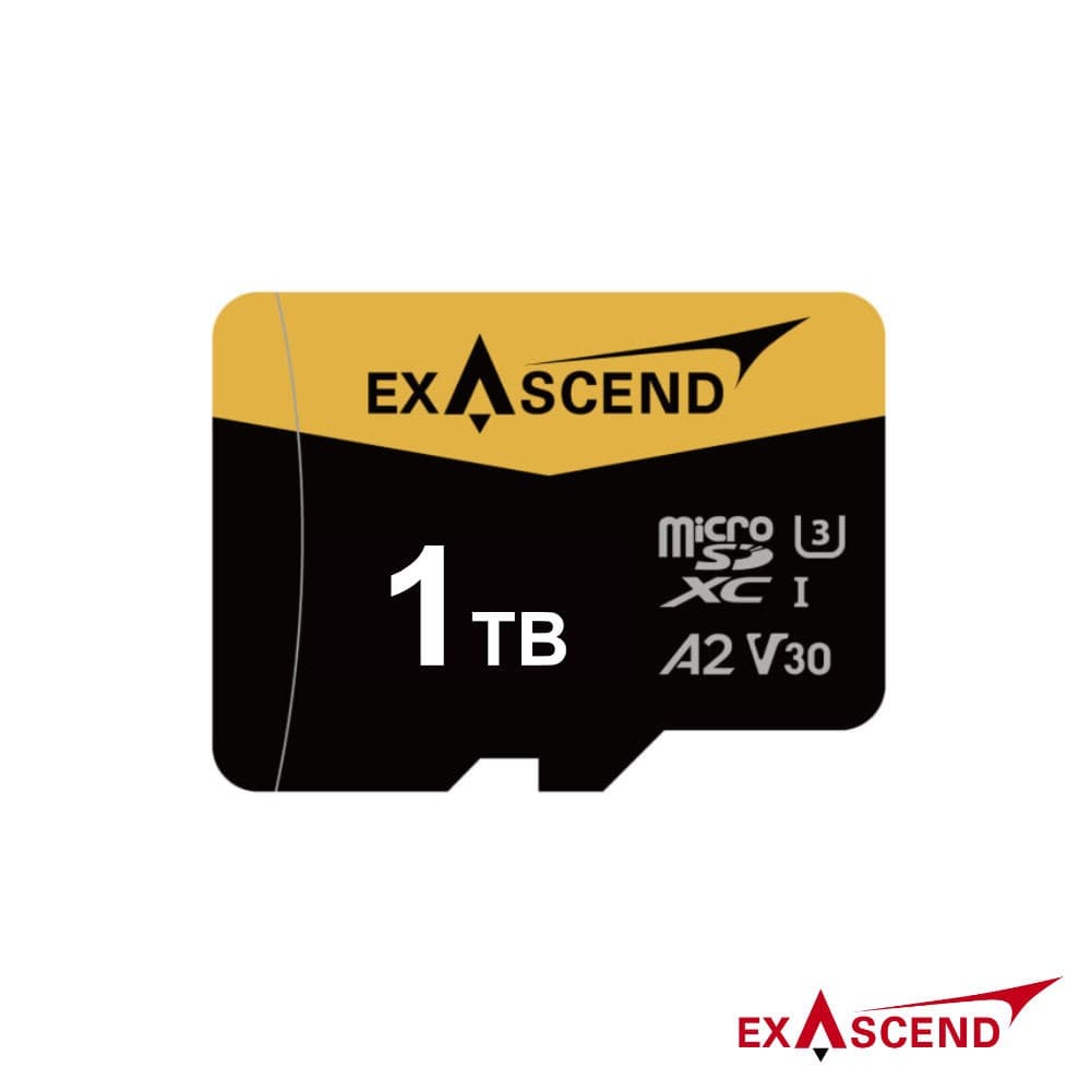 Exascend Catalyst UHS-I microSD card A2 (V30) 1TB (with Adapter)