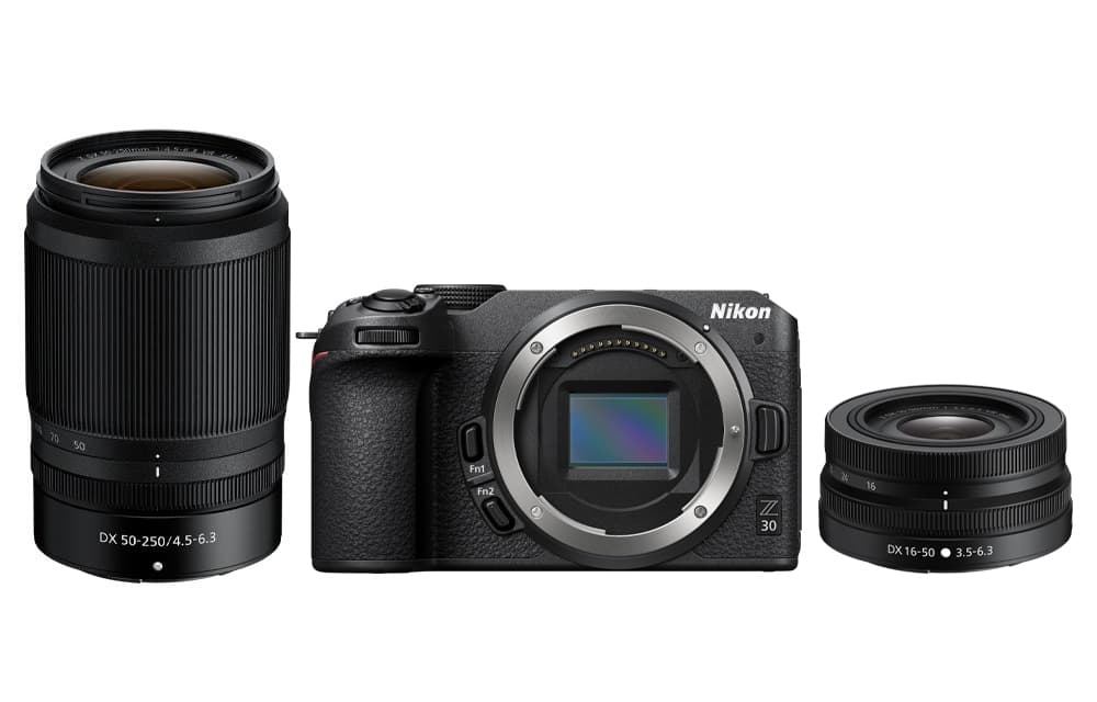 NIKON Z30 + 16–50 + 50–250 VR
