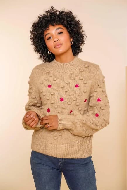 PULL MAILLE POMPONS GEISHA 44550