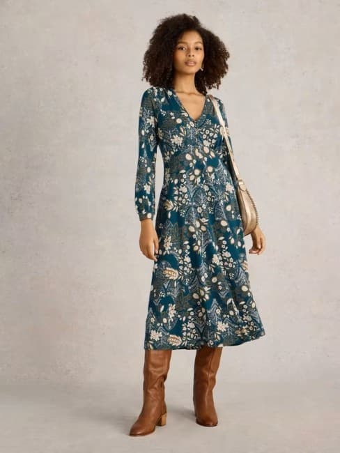 ROBE IMPRIME WHITE STUFF 441683