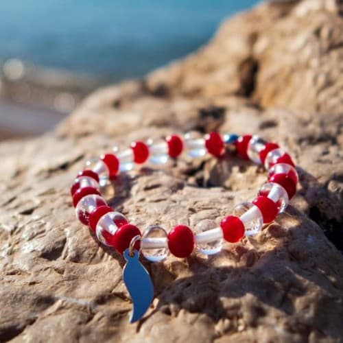 BRACELET DIAMANT ROUGE D1