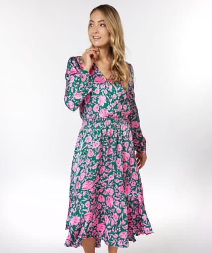 ROBE IMPRIME FLEURS ESQUALO 15016