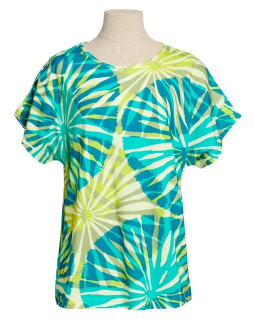 BLOUSE IMPRIME TROPICAL AGATHE ET LOUISE 6972