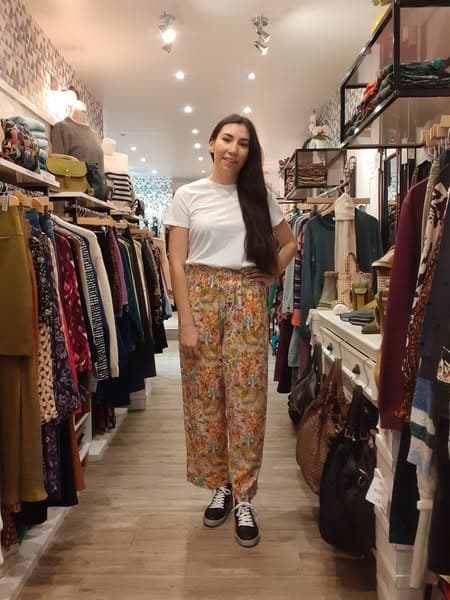 PANTALON LIBERTY FLUIDE AGATHE ET LOUISE 5603