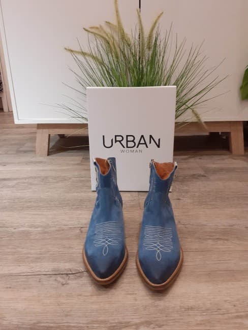 BOOTS SANTIAGS BLEUES URBAN WOMAN BBB2