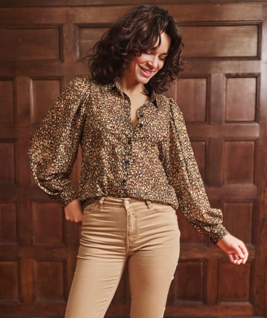 CHEIMISIER MOUSSELINE IMPRIME ESQUALO FASHION 14705