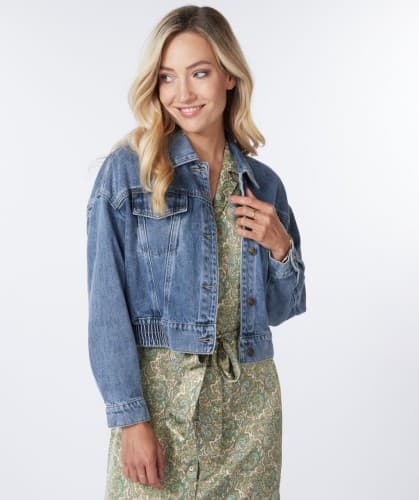 VESTE SPENCER JEAN ESQUALO 12505