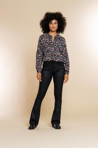 CHEMISIER IMPRIME FLEURS GEISHA 23609