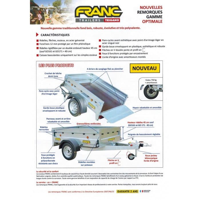 Franc GO 201 - 200x134 cm