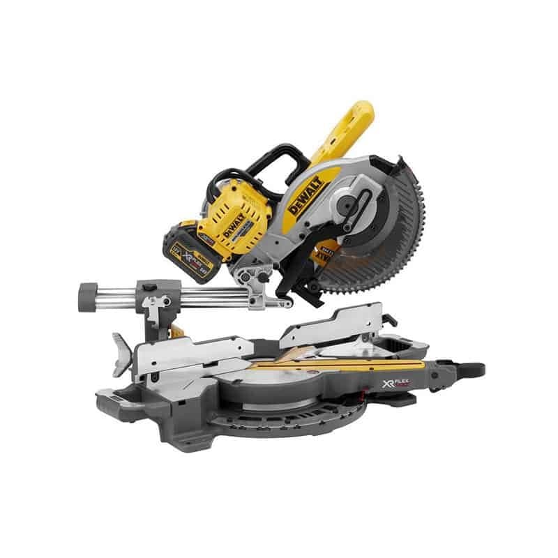 Scie à onglet radiale DEWALT 250mm XR FLEXVOLT 54V 3Ah – DCS727T2