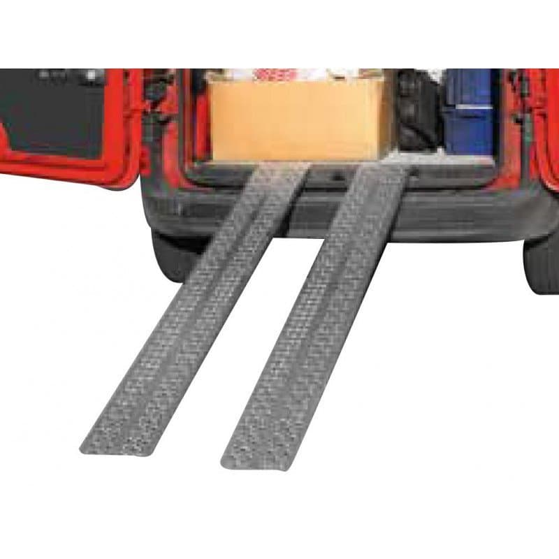 Paire de rampes en alu 2515 x 300 mm 1000 kg plat