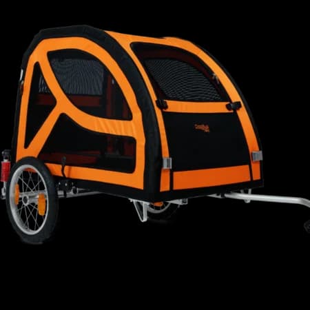 Hunde Gefederter Fahrradanhänger für große - TrendPet DogBus L