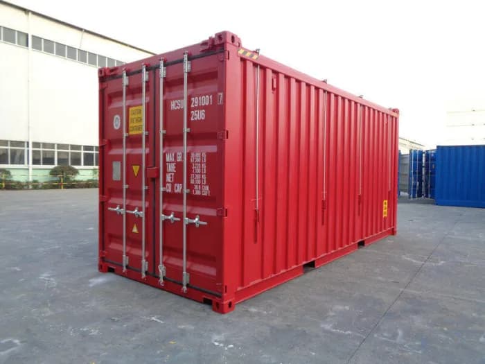20ft High Cube Hard Open Top Container (Stahlboden)