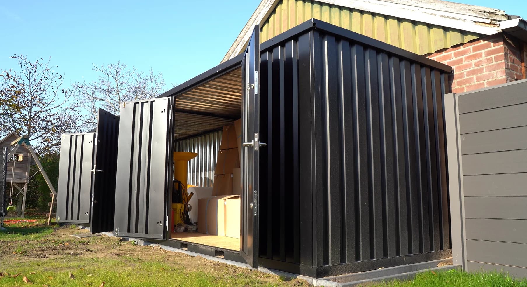 Großer Lagercontainer Standardmodell 8 x 2 Meter