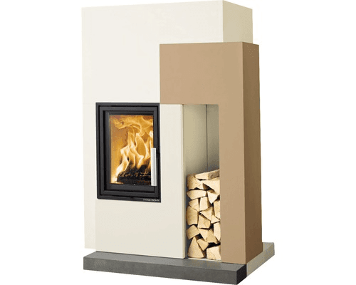 Kit chimenea insertable Ascim II Haas & Sohn 7,5 kW