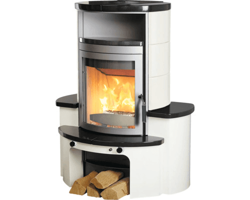 Estufa de leña Hark Avenso GT ECOplus 6 kW cerámica