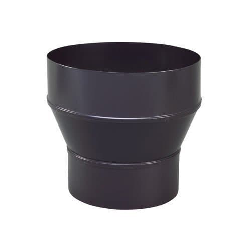Reducción de acero inoxidable negro 149M-200V para chimeneas y estufas