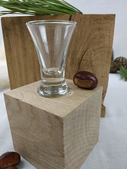 Verre à digestif évasé sans pied