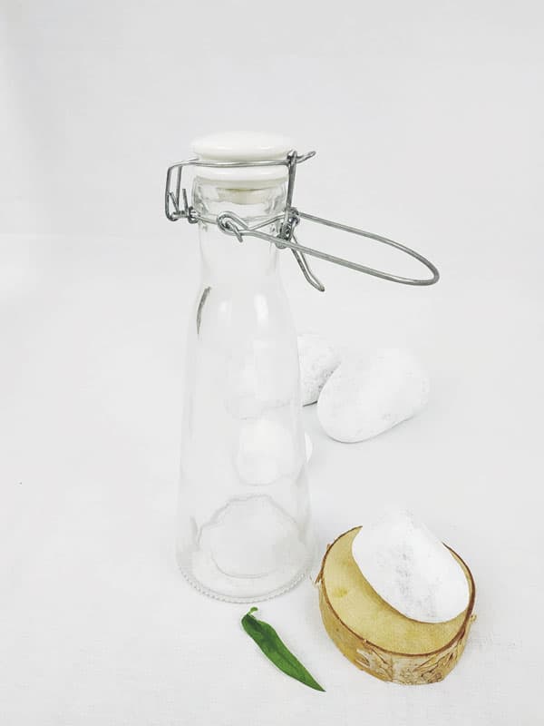 Bouteille d'un litre avec fermoir