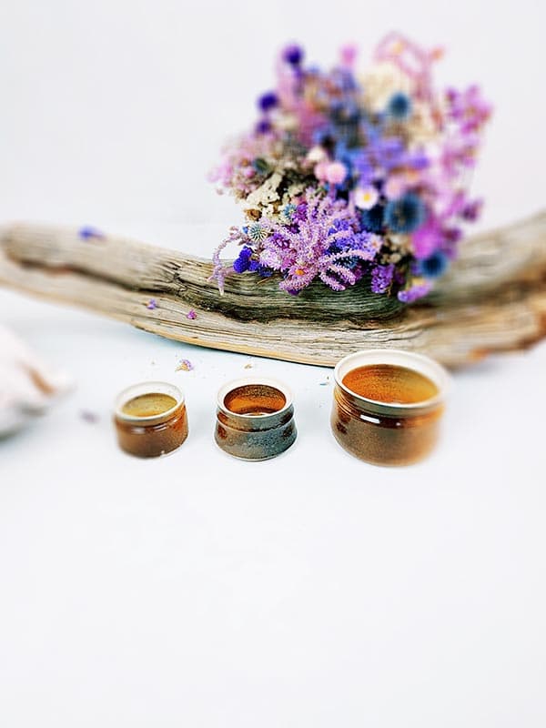 Set de 3 pots en grès VENDU
