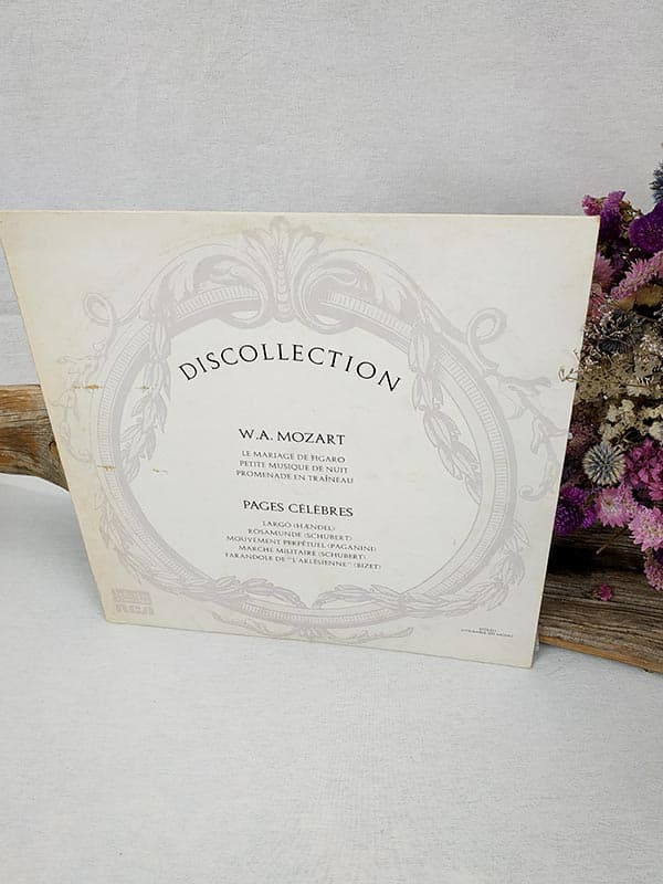 Disque 33 tours Mozart Discollection
