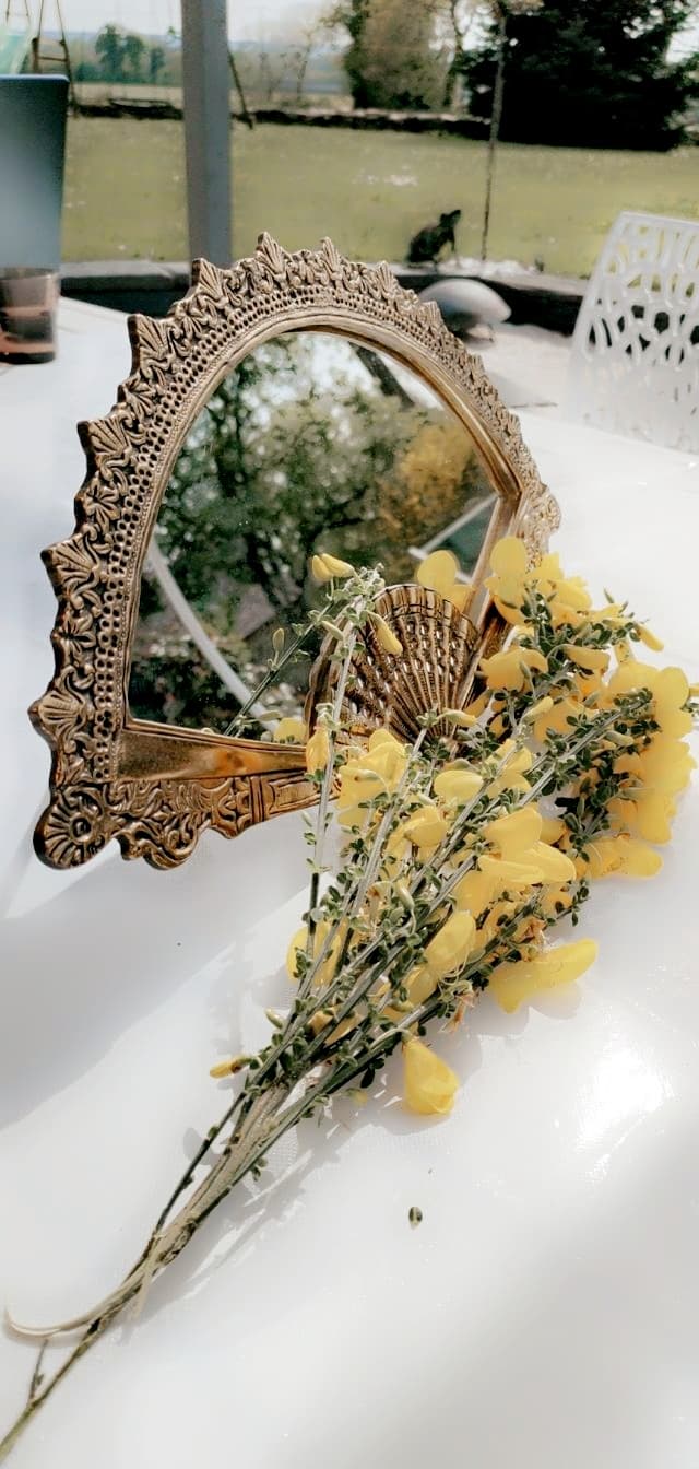 Miroir éventail à pied, Napoléon III