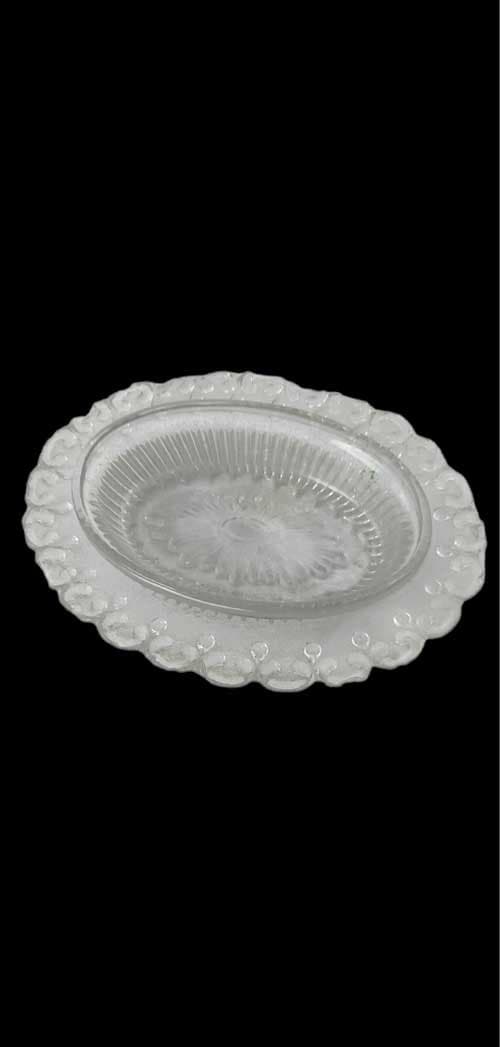 Beurrier vintage en verre