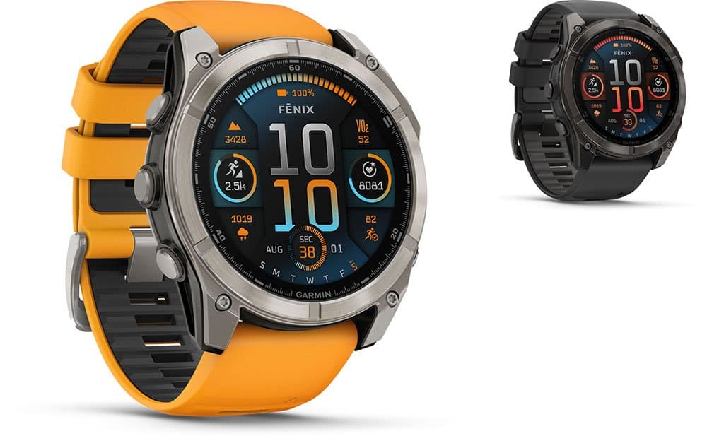 Garmin Fēnix® 8 - 51 mm AMOLED Sapphire - GPS Multisport Smartwatch - black/carbon gray