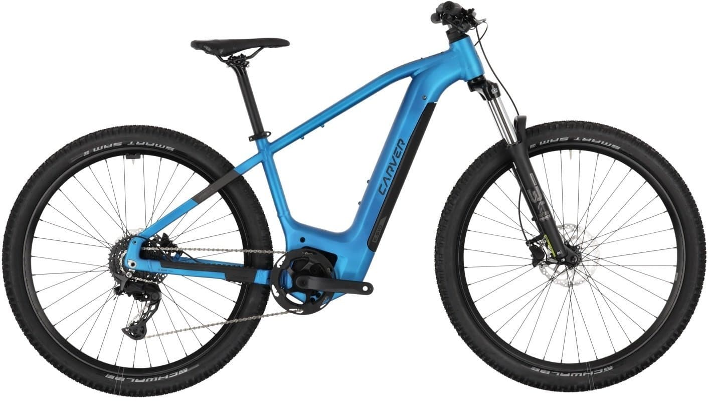 Carver Strict E.510 - B - Ware - 500 Wh - 29 Zoll - Diamant 42 CM Blue metallic/dark anthracite/deep anthracite