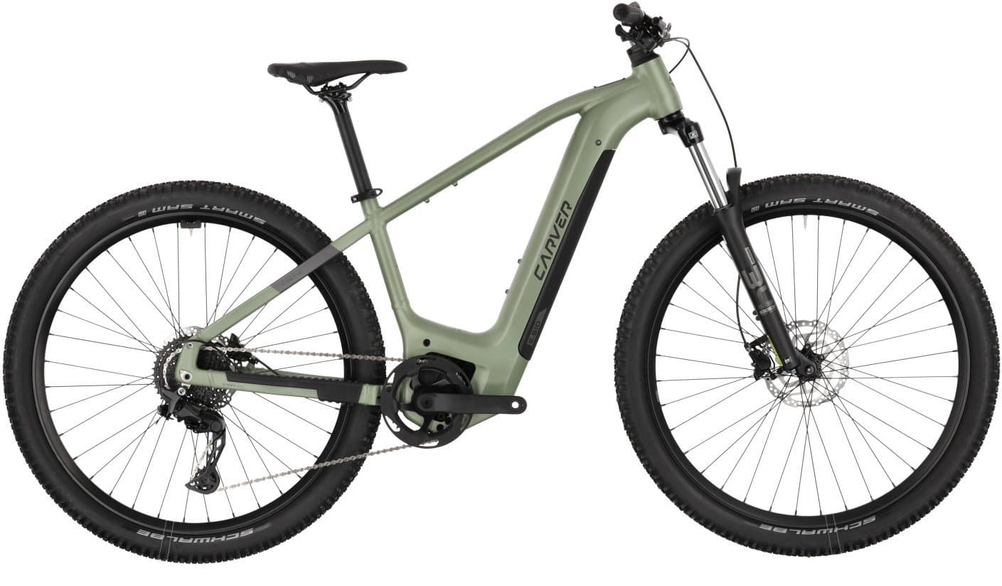 Carver Strict E.510 - B - Ware - 500 Wh - 29 Zoll - Diamant 50 cm Pale green/neon orange