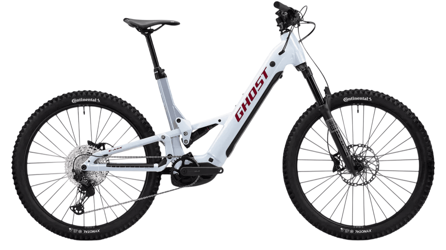 Ghost E - ASX Advanced Low - 800 Wh - 27,5 Zoll - Fully - snow blue/shadow gray