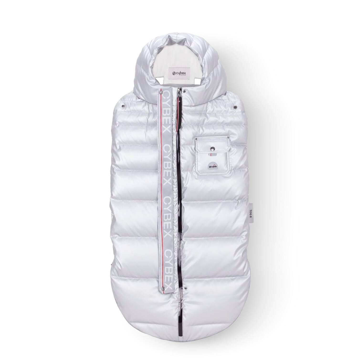 Cybex Platinum Winter Fußsack - Arctic Silver