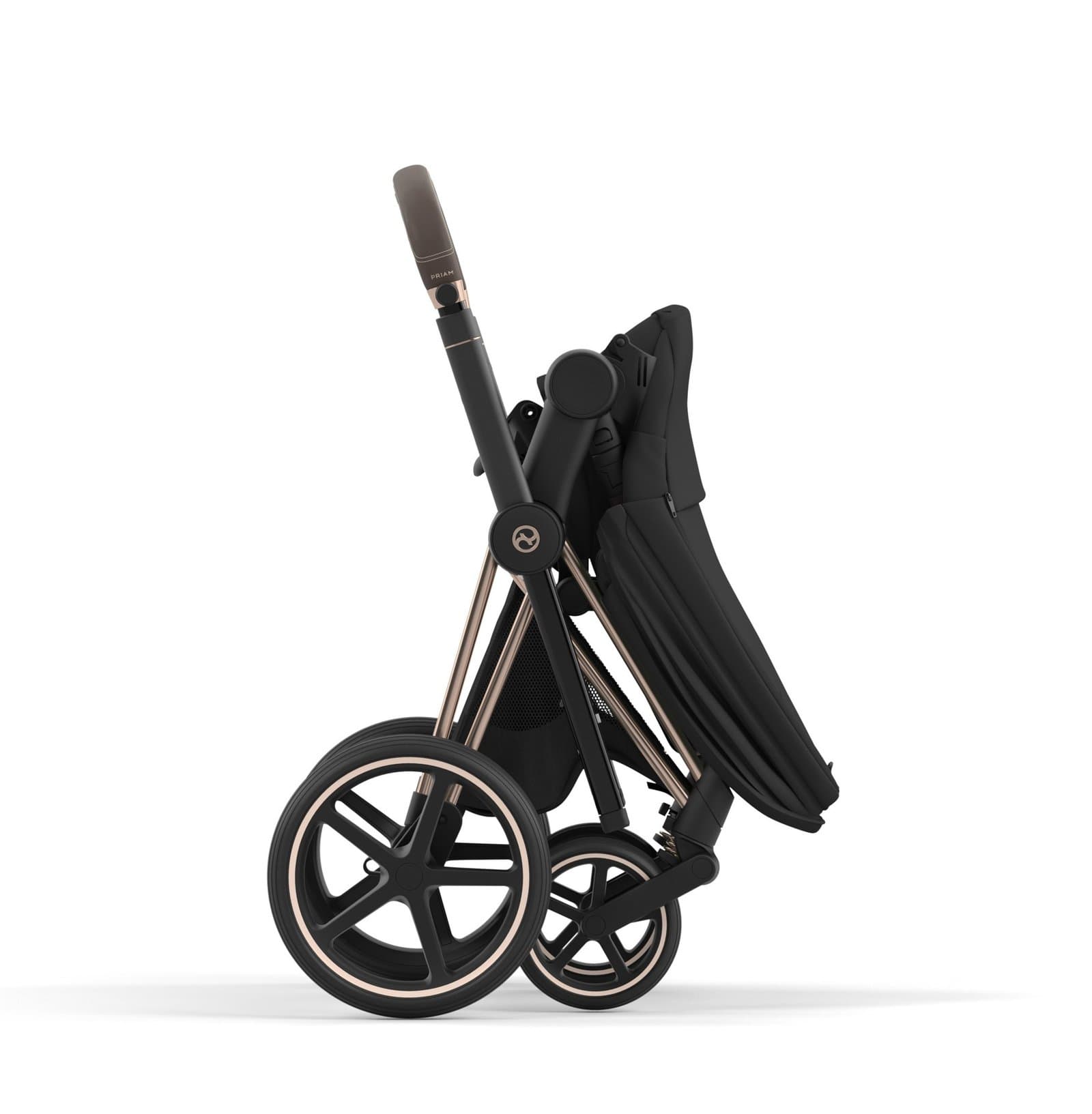 Cybex Platinum Kombikinderwagen Priam - Sepia Black/Rose Gold