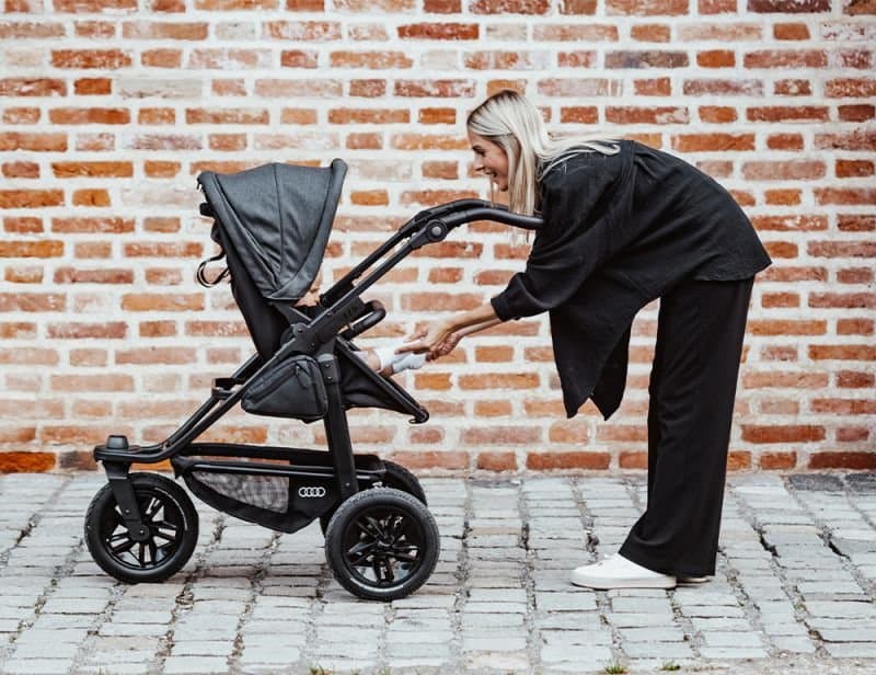 tfk mono3 AUDI - Kombi Kinderwagen mit Luftrad-Set