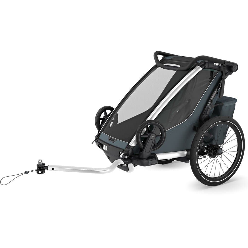 Thule Chariot Cross 2 Einsitzer Kinderfahrradanhänger – Dark Slate (Modell 2026)