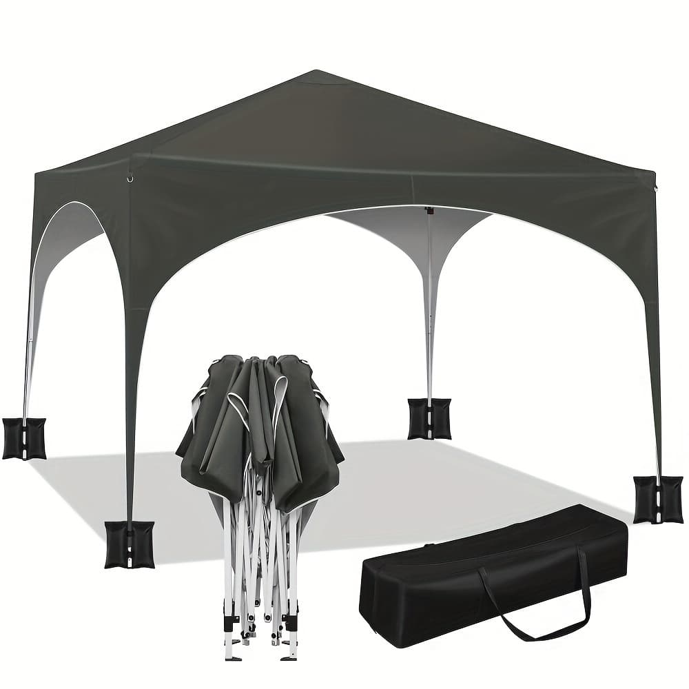 Transformez Votre Jardin avec Cette Pergola 3x3m Ultra-Robuste et Pratique - transport facile - gris
