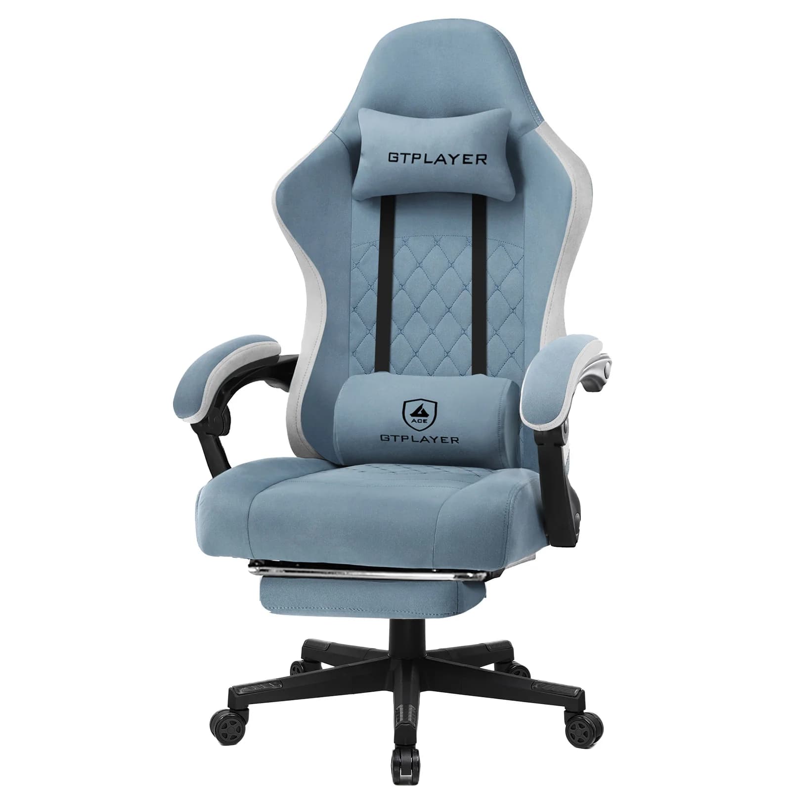 Découvrez la chaise de jeu GTPLAYER : le confort ultime pour vos longues sessions - GERMANY - Light blue