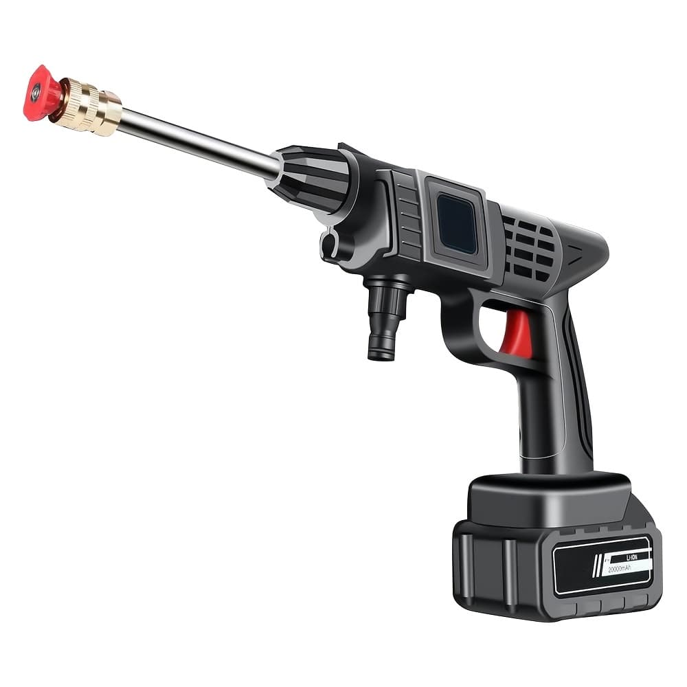 Transformez Vos Tâches Quotidiennes avec ce Génial Nettoyeur Électrique Portable sans fil - Batterie unique (1 batterie, sans boîte à outils)