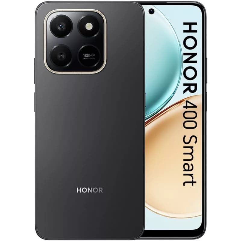 Smartphone Honor 400 Smart 8GB/ 256GB/ 6.7’/ 4G/ Negro