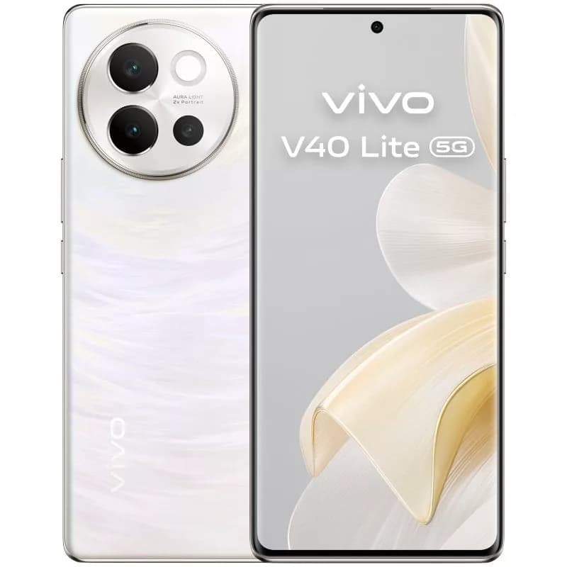 Smartphone Vivo V40 Lite 8GB/ 256GB/ 6.78’/ 5G/ Blanco